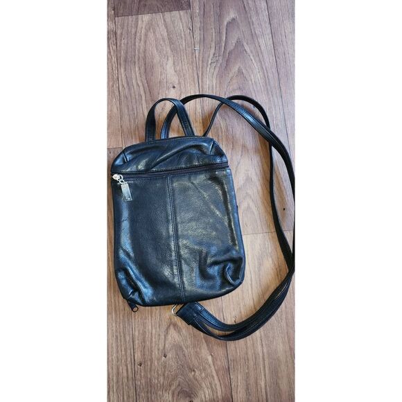 Tignanello Leather Backpack Purse - Picture 3 of 7